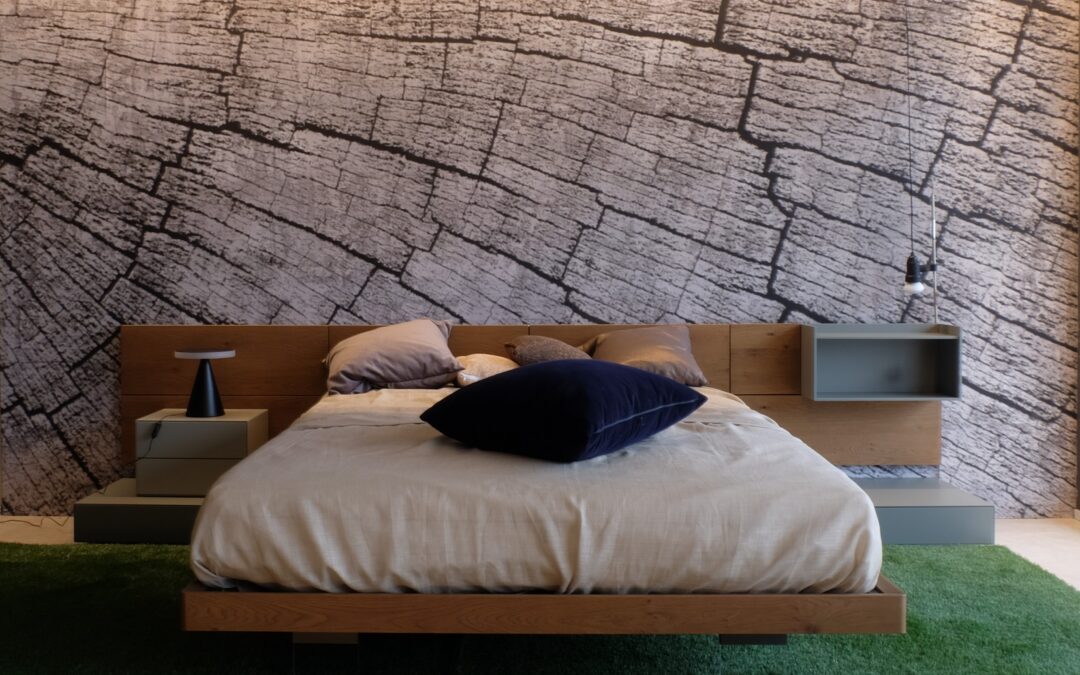 Letto con piedini trasparenti #1 VENDUTO