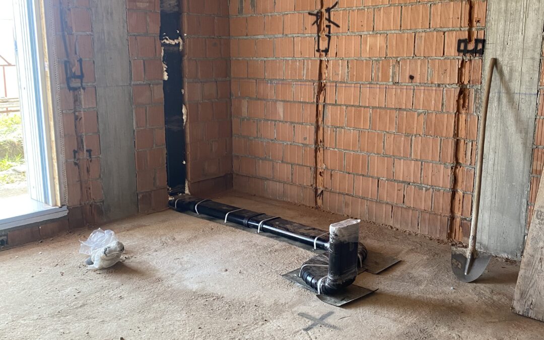 BORA: PIANO COTTURA CON CAPPA INTEGRATA. INSTALLAZIONE DEL SISTEMA DI TUBAZIONI PER IL PIANO COTTURA BORA